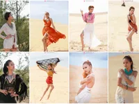 Chân dài Next Top Model 2016 &apos;nóng bỏng&apos; trên đồi cát Phan Thiết