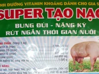 Thu giữ gần 7 tấn thức ăn chăn nuôi có chất tạo nạc