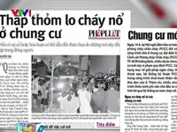 Thấp thỏm lo cháy nổ chung cư