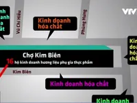 Gấp rút di dời khu vực bán hóa chất xung quanh chợ Kim Biên