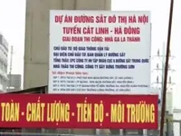 Dự án Đường sắt Cát Linh - Hà Đông thay thế 1 nhà thầu