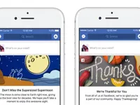 Facebook cập nhật tính năng mới giống Google Doodle