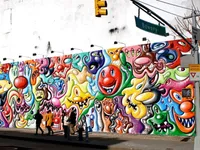 Tranh Graffiti - Nét hấp dẫn độc đáo của New York, Mỹ