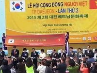 Lễ hội Cộng đồng người Việt tại TP Daejeon, Hàn Quốc