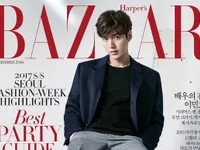 Ngất lịm với vẻ điển trai của Lee Min Ho trên trang bìa tạp chí Harper