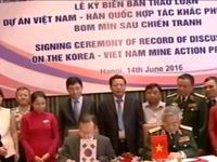Việt Nam - Hàn Quốc hợp tác khắc phục hậu quả bom mìn