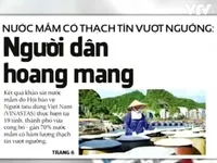 “Nước mắm chứa thạch tín vượt ngưỡng” - Sự cố truyền thông không bình thường