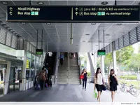 Vì sao người dân Singapore thích sử dụng cầu vượt?