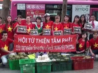 Hội Từ thiện Tâm Phật Đài Loan (Trung Quốc) ủng hộ đồng bào miền Trung