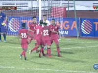 VIDEO: Samphaodi đệm bóng cận thành, gỡ hoà cho U21 Thái Lan