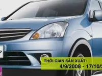 Mitsubishi triệu hồi hơn 2.500 xe Zinger tại Việt Nam