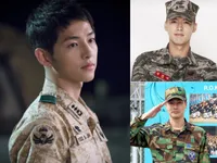 Khi sao nam Hàn mặc áo lính đẹp như Song Joong Ki