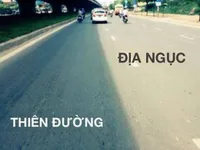 Muôn kiểu chống nắng của người dân TP.HCM