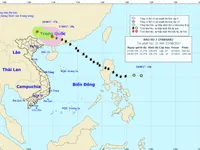 Bão số 7 suy yếu thành áp thấp nhiệt đới