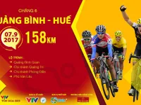 Lộ trình chặng 6 giải xe đạp quốc tế VTV Cúp Tôn Hoa Sen 2017