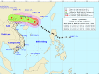 Bão số 7 đổ bộ Trung Quốc vào trưa nay, mưa lớn diện rộng ở Bắc Bộ