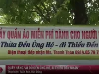 Tủ quần áo miễn phí cho những lao động nghèo