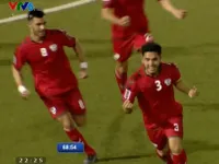 VIDEO: Hasan Amin sút xa ghi bàn vào lưới ĐT Việt Nam gỡ hòa cho ĐT Afghanistan