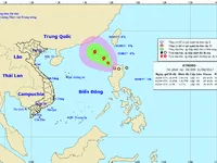 Áp thấp nhiệt đới trên Biển Đông có thể mạnh lên thành bão