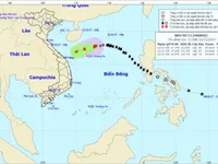 Sức gió mạnh nhất ở vùng gần tâm bão số 13 mạnh cấp 8, giật cấp 10