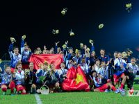 VIDEO: Khoảnh khắc ĐT nữ Việt Nam đăng quang ngôi vô địch bóng đá nữ SEA Games 29