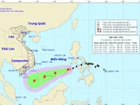 Bão Kai-tak giật cấp 10 vào Biển Đông trở thành cơn bão số 15