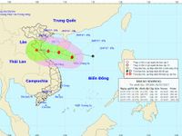 Bão số 4 di chuyển chậm, đổ bộ Thanh Hóa - Quảng Bình vào đêm 25/7