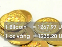 Giá Bitcoin lần đầu vượt giá vàng