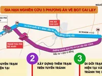 Bộ GTVT gia hạn nghiên cứu 3 phương án về BOT Cai Lậy