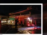 Cháy cây xăng do hàn xì, 6 người bị bỏng
