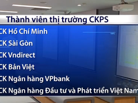 Thị trường chứng khoán phái sinh sẵn sàng vận hành vào tháng 8