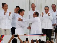 Tổng thống Colombia và thủ lĩnh FARC thảo luận tiến trình hòa bình