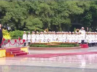 Chủ tịch nước Trần Đại Quang chủ trì lễ đón Tổng thống Ba Lan