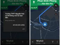 Google Maps cho phép lưu và chia sẻ điểm đến