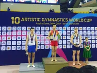 Lê Thanh Tùng giành HCV tại Cúp Thể dục dụng cụ thế giới 2017