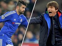 TIẾT LỘ tin nhắn "phũ phàng" mà Antonio Conte gửi cho Diego Costa