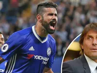 Chelsea choáng váng bởi tin nhắn "đuổi" Diego Costa của HLV Conte