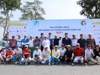 Khai mạc giải Golf đối kháng và chuyên nghiệp quốc gia 2017