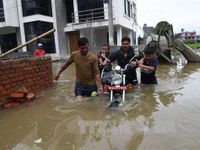 Lũ lụt, lở đất gây thương vong lớn ở Nepal