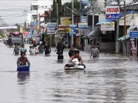 Lũ lụt nghiêm trọng ở Thái Lan, 23 người thiệt mạng