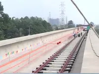 TP.HCM: Khởi công lắp đặt đường ray tuyến Metro số 1