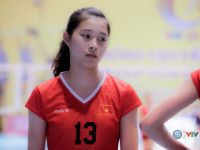 Vẻ đẹp gây sốt của chân dài 15 tuổi ở Giải bóng chuyền nữ Quốc tế VTV Cup Tôn Hoa Sen 2017