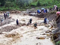 Yên Bái: Hai người mất tích do mưa lũ