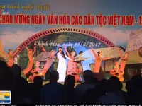 Biểu diễn nghệ thuật chào mừng Ngày Văn hóa các dân tộc Việt Nam