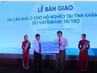 Khánh Hòa bàn giao hơn 200 nhà ở cho hộ nghèo