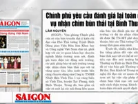 Nhìn lại vụ nhận chìm 1 triệu m3 vật chất xuống biển Bình Thuận