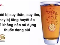 Bạn đã uống thuốc đúng cách chưa?