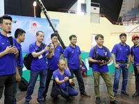 Những hình ảnh hậu trường hiếm người biết tại vòng loại Robocon Việt Nam 2017