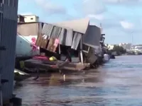 Hơn 37km đường bờ sông ở Cà Mau có nguy cơ sạt lở