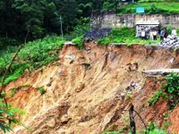 Sạt lở nghiêm trọng tại Hà Giang